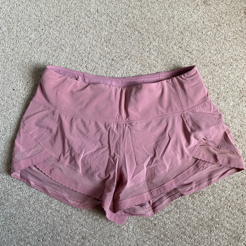 Lululemon Running Short in Mauve